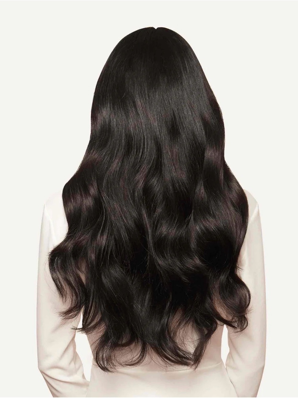 Luxy Hair 20” Off Black Halo Hair Extensions - Picture 2 of 7